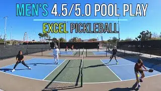 Las Vegas Teen Duo in Men’s 4.5/5.0 Division Ybarra(4.1)/Fernandez(4.2) vs Carter/Martin(4.6)  Excel