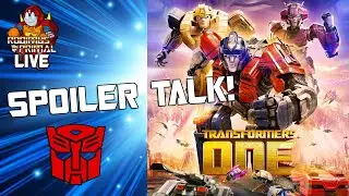 Transformers One Spoiler Talk - RodimusPrimal LIVE!