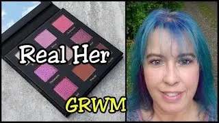GRWM using The Real Her Makeup -  Conquer From Within Eyeshadow Palette