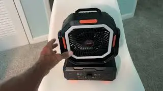 Unboxing the Ogery Camping Fan