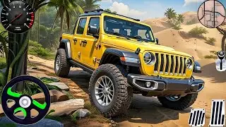 4&times;4 Offroad Jeep Driving Simulator 3D -Drive SUV 4&times;4 Jeep Offroad Game - Android Gameplay
