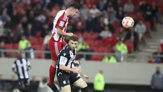 James Rodriguez scores his first goal in a Olympiacos shirt  against Paok 🔴🔥