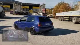 VOLKSWAGEN GOLF MK3 1998 l 1.8T 300HP l Make some noise !