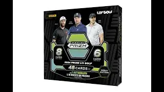 louiet13 ~ 2024 Panini Prizm LIV Golf Hobby Box Break