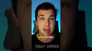 You can't cancel orders once started  check for cancel button