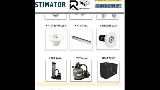 RS Automated Swimming Pool Estimator