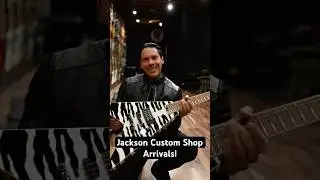 Jackson Custom Shop arrivals at Diablo Guitars! #jacksonguitarsofficial #jackson #jacksonguitars