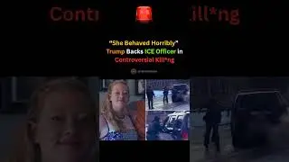 Trump Stands With ICE Agent as Protests Erupt in Minneapolis #ice #usnews #breakingnews