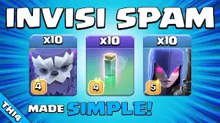THIS INVISIBILITY SPELL ATTACK IS CRAZY!!! TH14 Attack Strategy | Clash of Clans