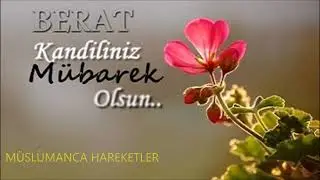 BERAT KANDİLİ