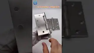 UL Certification SUS304 Fire Rated Bearing Handed Right Or Left Internal Wood Door Hinge