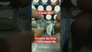 5 peso NGC Rotated die error #coincollections