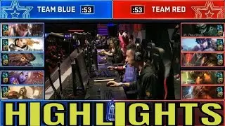 URF Mode Highlights All-Star 2818 Day 1 Team Blue vs Team Red