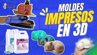 Crea tus MOLDES IMPRESOS EN 3D / CONTRAMOLDE / REP. POLIURETANO🤖