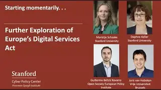 Further Exploration of Europe&rsquo;s Digital Services Act
