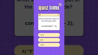 Вопрос по JavaScript №4 | Проверьте свои знания JS 🔥 | #javascript #interviewquestions #coding #quiz