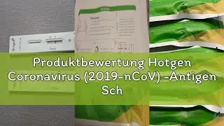 Produktbewertung Hotgen Coronavirus (2019-nCoV) -Antigen Schnelltest 40 St&uuml;ck x 1