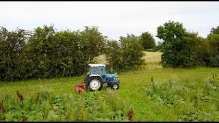 Ford 5610 Mulching