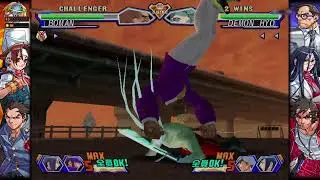 Project Justice - Roberto-Kyoko-Boman vs. Natsu-Demon Hyo-Shoma