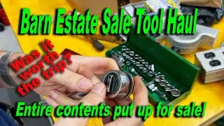 Huge Barn Estate Sale Tool Haul - 50% off Entire Contents