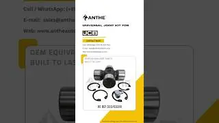 JCB Universal Joint Kit (Ref Part No - 123-00363) &ndash; Built for Smooth Rotation - ANTHE AUTO PARTS