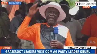 'Raila alituwacha kwa serikali,' Oburu Odinga Tells Luos as Receives Endorsement ODM Party leader