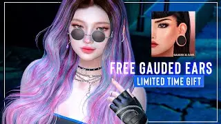 FREE Lelutka Gauged ears Limited Time GIFT | 300L Group Gift | Second Life Shopping