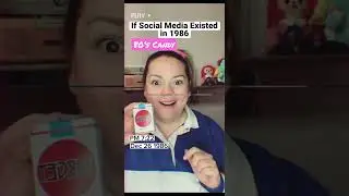Если бы социальные сети существовали в 1986 году: конфеты 80-х #shortsmaschallenge #vintagecandy ...