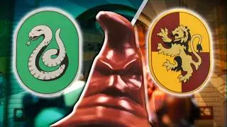 LEGO Harry Potter - Slytherin or Gryffindor? - The Sorting Hat (stop-motion)