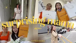 SURPRISING MAMA'S DREAM BAG & BUYING MY FIRST LV BAG!!!!