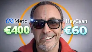 60&euro; per HeyCyan VS 400&euro; per i RayBan Meta - SORPRENDITI !!! #smartglasses