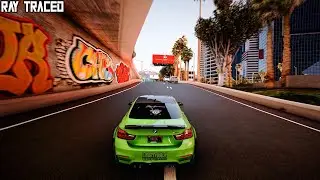 4K: GTA 5 Ray Traced REDUX Remastered (No More Wet Road) Gameplay - Reshade/ENB/Ray Tracing Enabled!