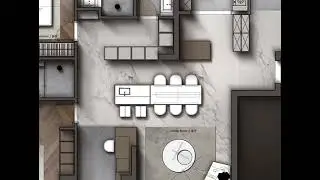 Hand drawn floor plan tutorial iPad Procreate interior design p40