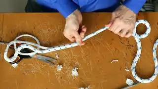 Eye Splice With Double Braid Rope || How to Tie Knots Rope DIY at Home, Rope Trick You Should Know