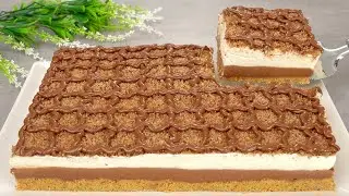 Торт за 5 минут! Вы будете делать этот торт каждый день. БЕЗ ПЕЧИ! Просто и вкусно