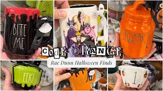 RAE DUNN HALLOWEEN NEW CODE ORANGE FINDS MCS SITTING THERE #halloween #halloweendecor #raedunn