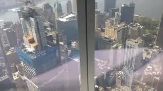 Widok z wieży ONE WTC - Nowy Jork