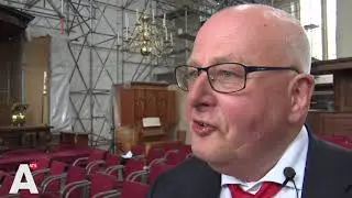 Jos neemt afscheid van de Westerkerk