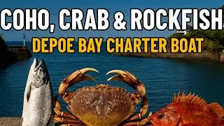 Epic Coho Salmon + Crab + Rockfish Combo Trip on Oregon&rsquo;s Coast | Depoe Bay Charter Fishing