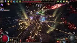 PoE 3.27 Keepers league Shrapnel Ballista Deadeye Uber Sirus showcase