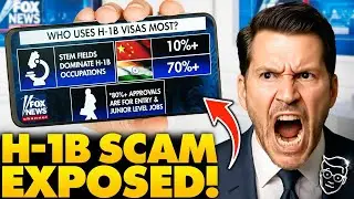 Fox Host Exposes The H-1B Immigration SCAM Replacing American Workers, The Truth Will Make You RAGE