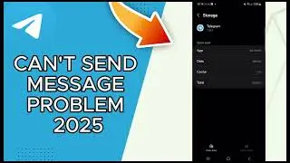 How To Fix Telegram Can't Send Message Problem 2025