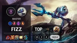Fizz Top vs Azir - EUW Master Patch 10.18