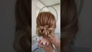Short hairs hairstyle | Bun hairstyle | #short #hair #tutorial