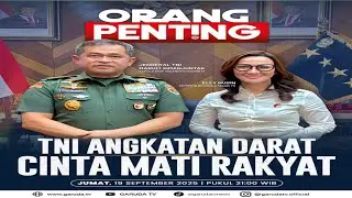 ORANG PENTING, TNI-AD CINTA MATI RAKYAT