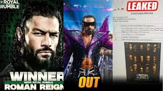 Roman Reigns WINING Men's Royal Rumble, Seth Out For 4 Months, Royal Rumble LEAKED Before 2026, WWE