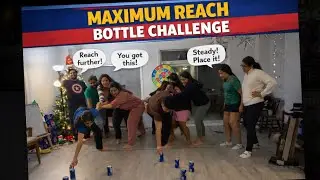 Maximum Reach Bottle Challnge#gaming #groupgaming #canada #funny #timepass #youtube 