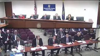 PA Gaming Control Board - December 19, 2018 -  Public Meeting