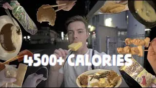 Full Day of Eating Japanese Food | 4500 CALORIES (Bulking in Japan)