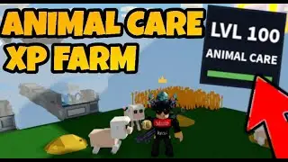 Animal Care XP Auto Farm In Roblox Islands (Get Level 100 Fast And Get The Animal Care Mastery!)